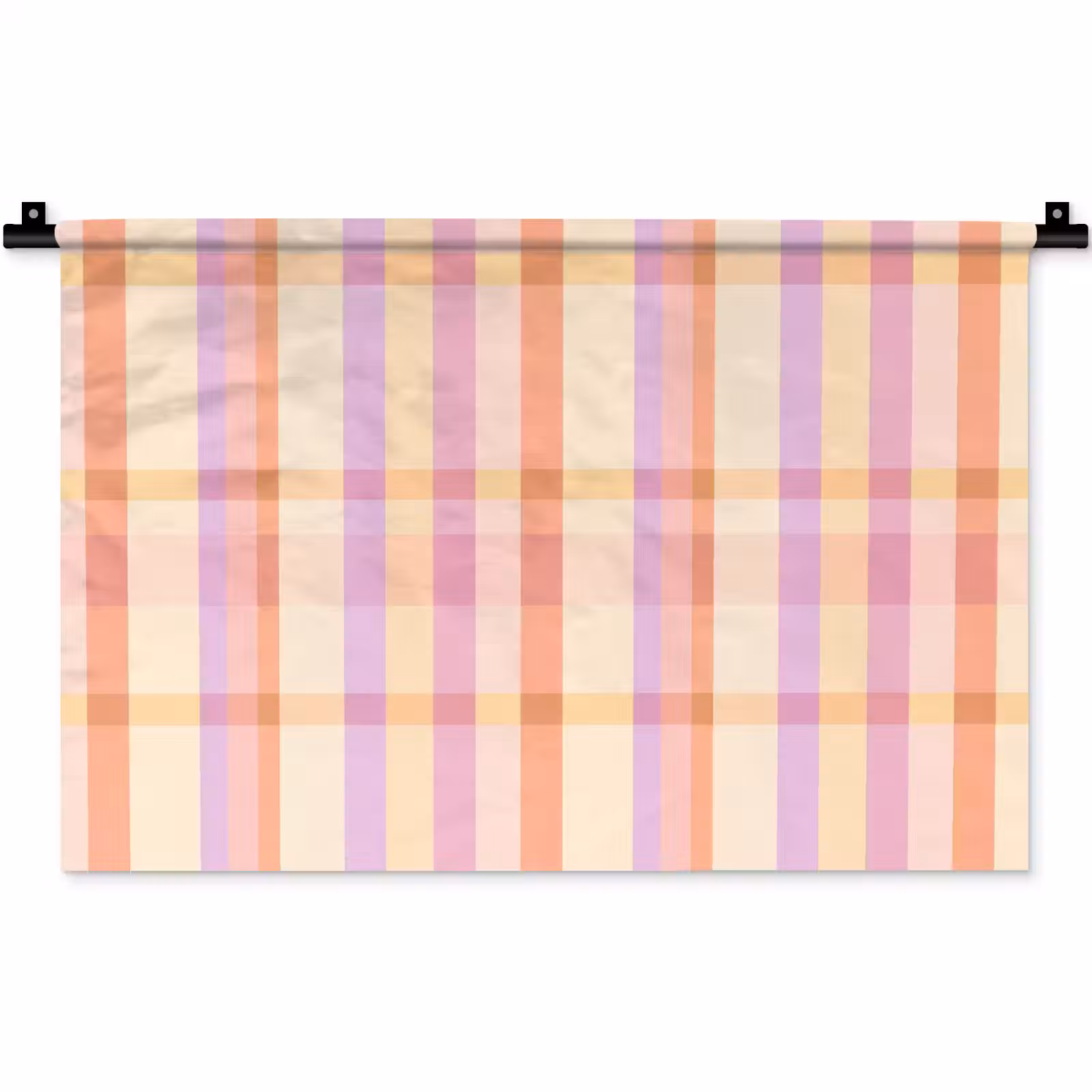 Wandkleed - Pastel - uitpatroon - Geometrisch — 1