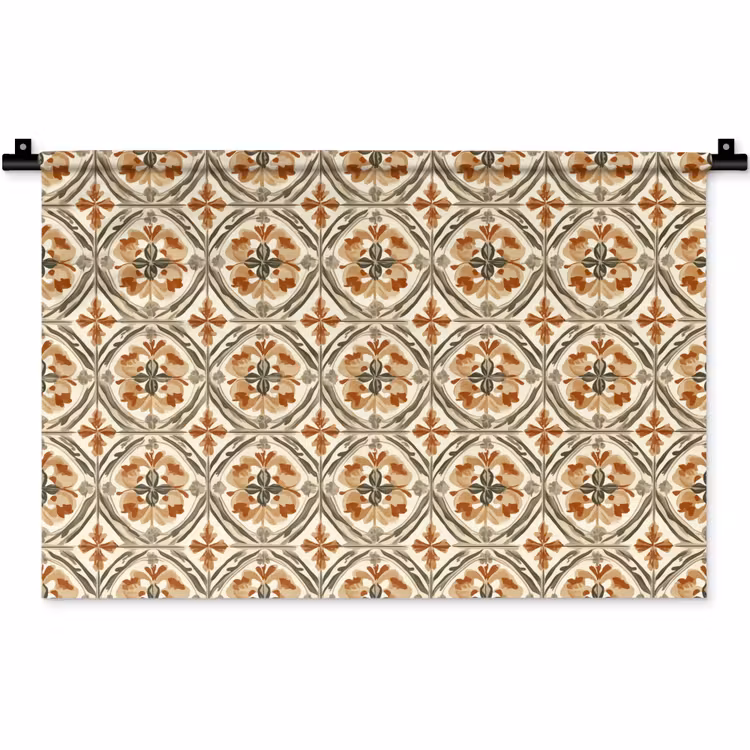 Wandkleed - Elegant - Antiek - Kleurrijk — 1