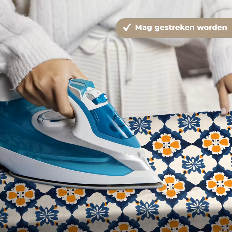 Wandkleed - Klassiek - Geometrisch - Blauw — 6
