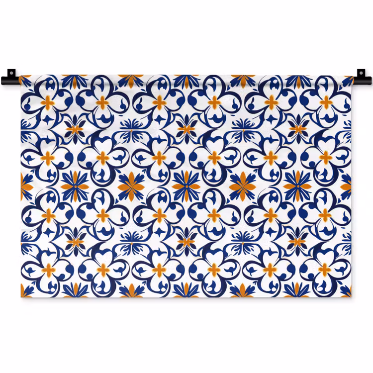 Wandkleed - Patroon - Modern - Kleurrijk — 1