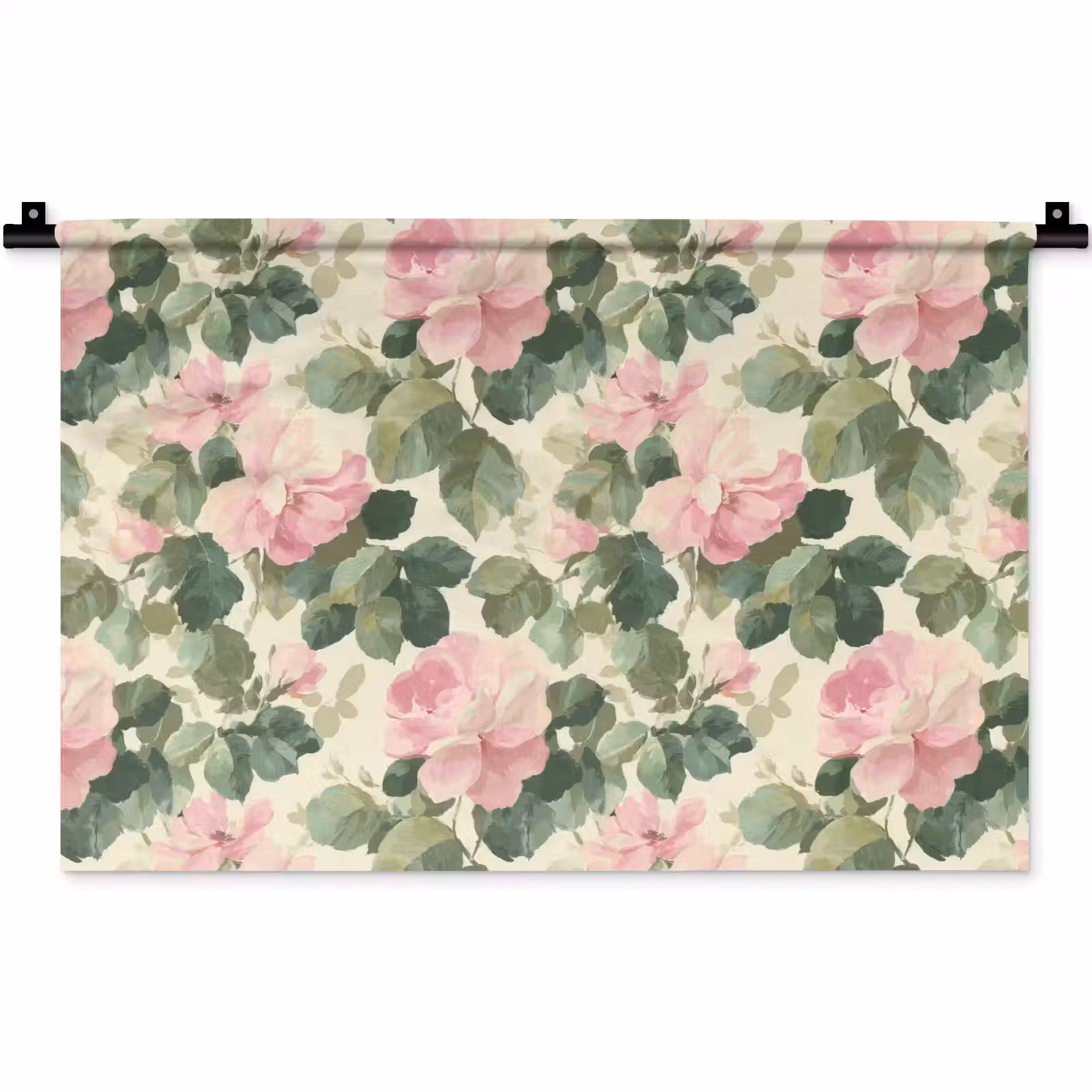 Wandkleed - Rozen - Botanisch - Roze — 1