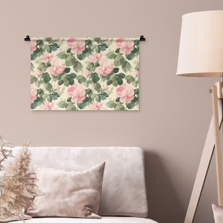 Wandkleed - Rozen - Botanisch - Roze — 2
