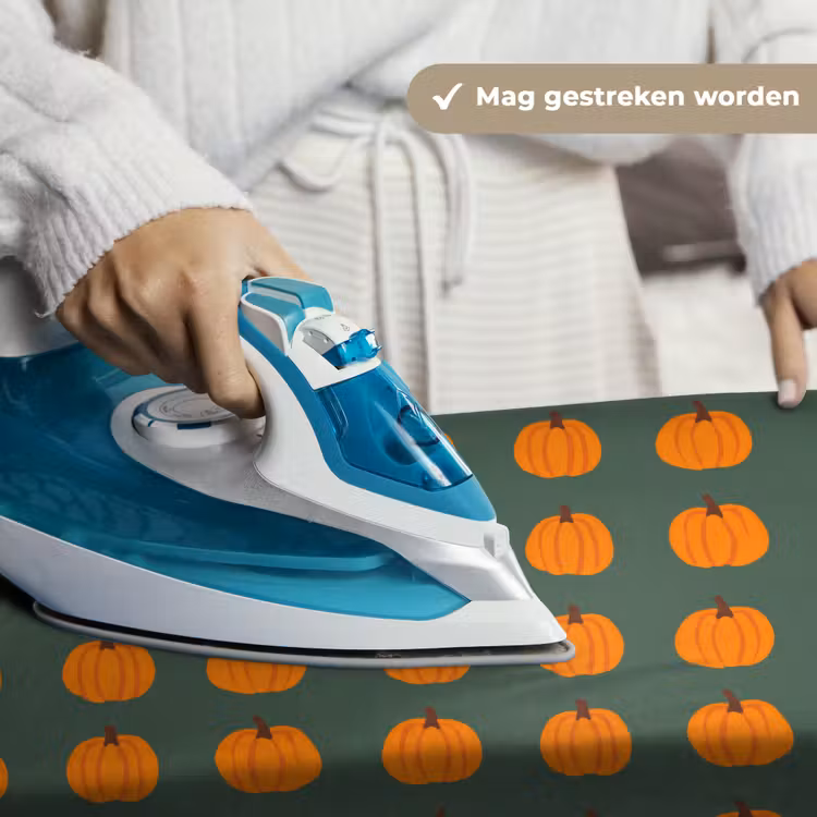 Wandkleed - Pompoen - Patroon - Oranje — 6