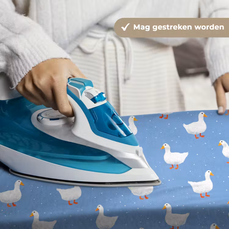 Wandkleed - Ganzen - Elegant - Blauw — 6
