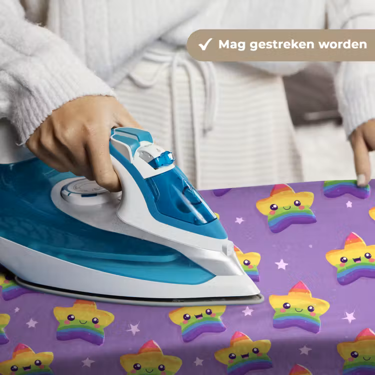 Wandkleed - Sterren - Regenboog - Paars — 6