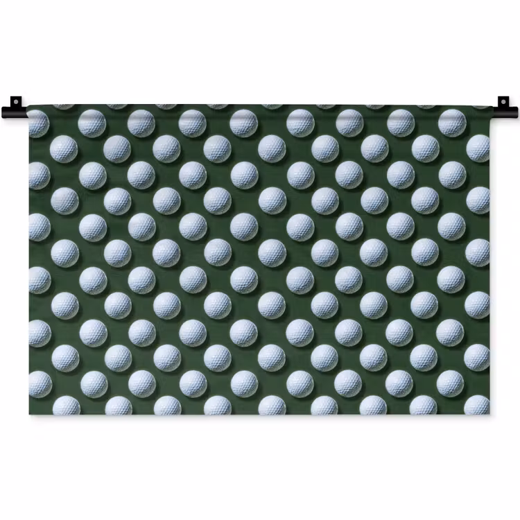 Wandkleed - Ballen - Golf - Groen — 1