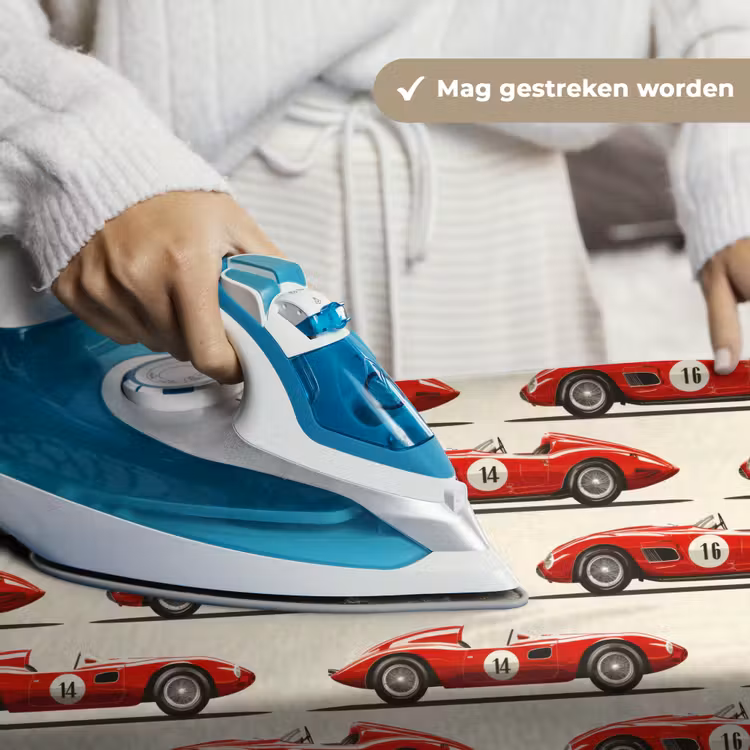 Wandkleed - Raceauto - Retro - Rood — 6
