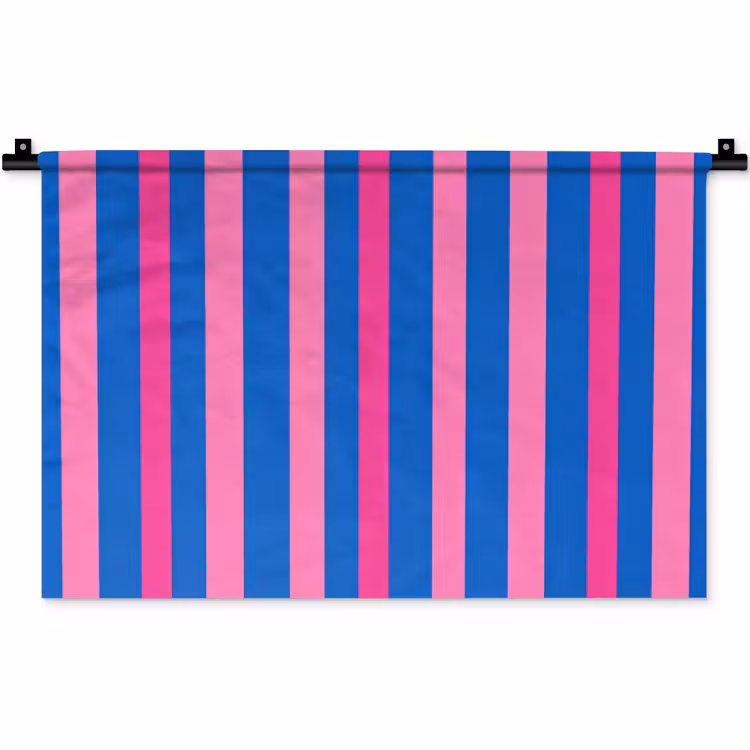 Wandkleed - Modern - Optisch - Roze — 1