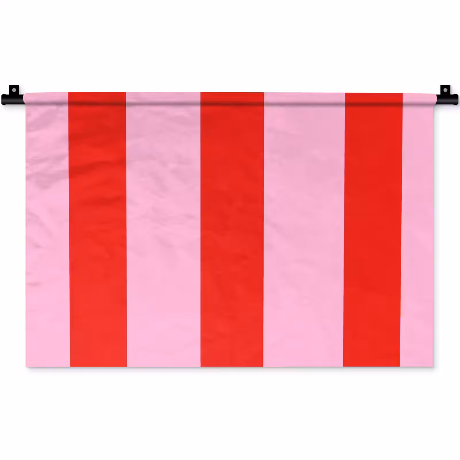 Wandkleed - Strepen - Klassiek - Roze — 1