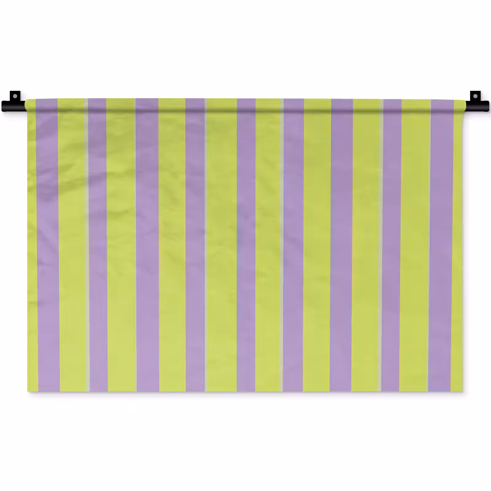 Wandkleed - Strepen - Patroon - Groen — 1