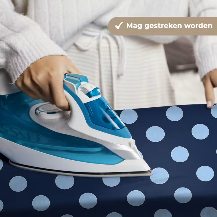 Wandkleed - Klassiek - Dots - Blauw — 6