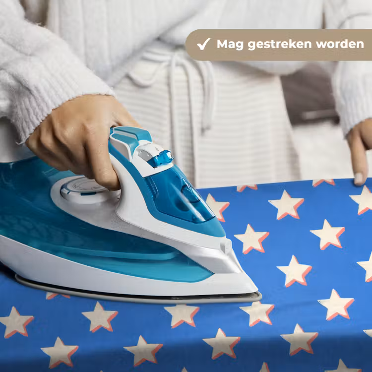 Wandkleed - Sterren - Patroon - Blauw — 6