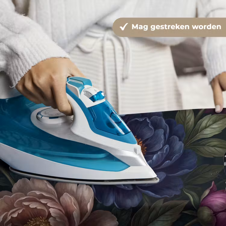 Wandkleed - Bloemen - Vlinder - Natuur - Modern - Paars — 6