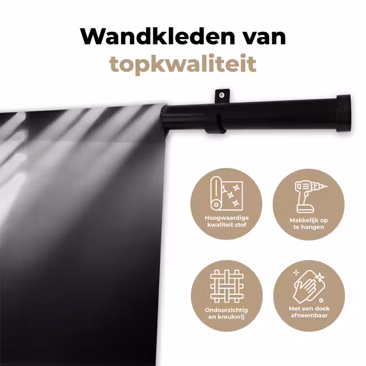 Wandkleed - Persoon - Piano - Muziek - Zwart-wit - Podium — 3