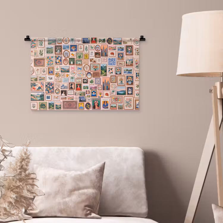 Wandkleed - Kunst - Collectie - Decoratie - Modern - Kleurrijk — 2