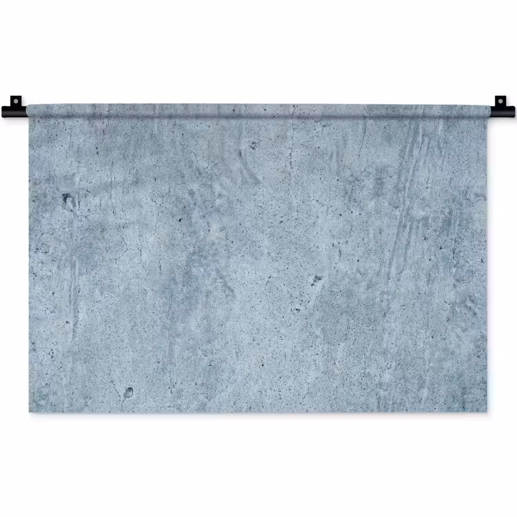 Wandkleed - Oppervlak - Ruw - Abstract - Modern - Grijs — 1