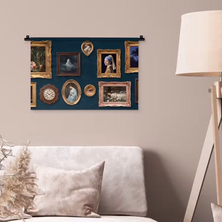 Wandkleed - Kunst - Schilderijen - Decoratie - Klassiek - Groen — 2