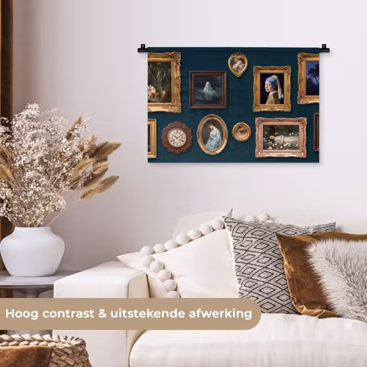Wandkleed - Kunst - Schilderijen - Decoratie - Klassiek - Groen — 4