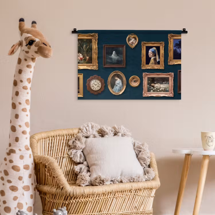 Wandkleed - Kunst - Schilderijen - Decoratie - Klassiek - Groen — 5