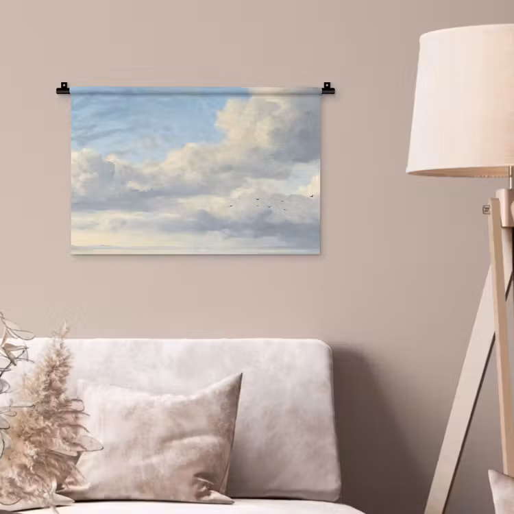 Wandkleed - Lucht - Wolken - Natuur - Klassiek - Blauw — 2