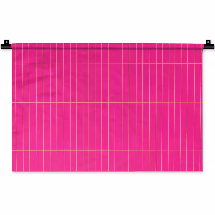 Wandkleed - Patroon - Tegel - Magenta - Roze — 1