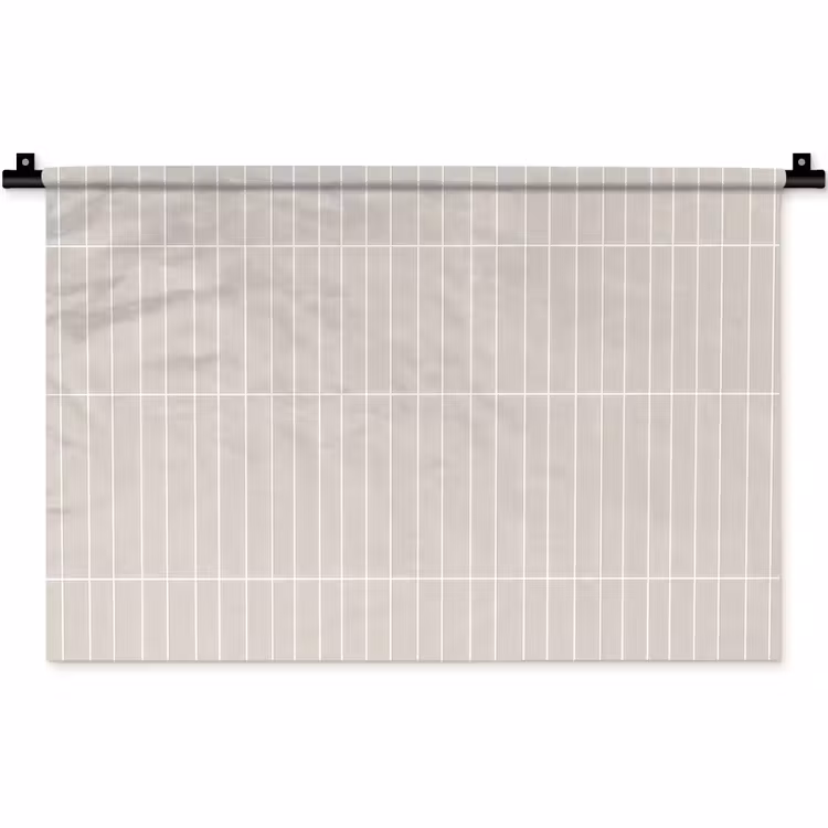 Wandkleed - Patroon - Tegels - Zand — 1