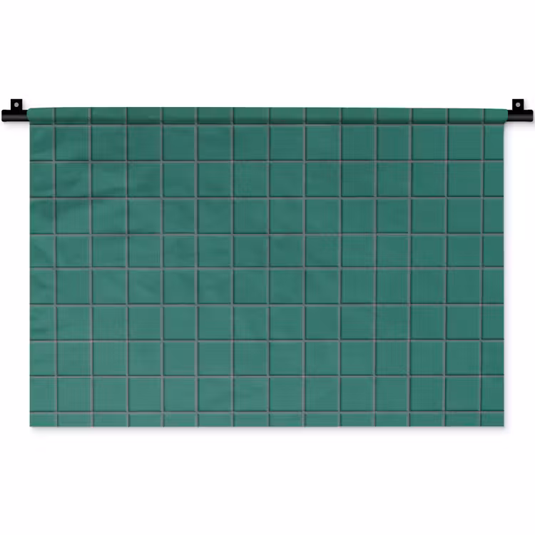 Wandkleed - Patroon - Patroon - Smaragd — 1