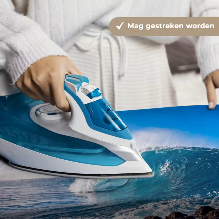 Wandkleed - Golf - Oceaan - Brekend - Water - Blauw — 6