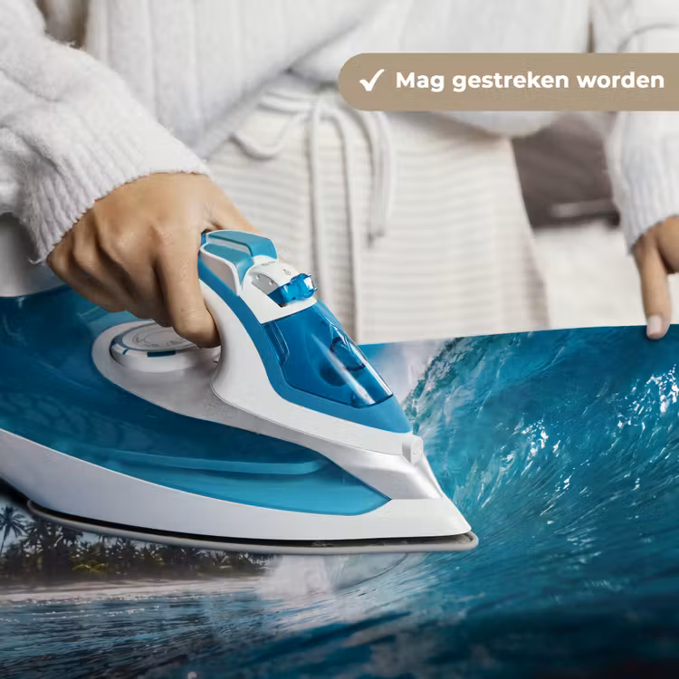 Wandkleed - Oceaan - Golf - Strand - Natuur - Blauw — 6