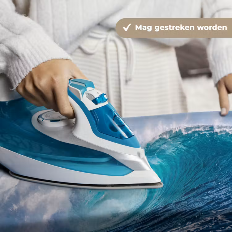 Wandkleed - Golf - Oceaan - Water - Dynamisch - Blauw — 6