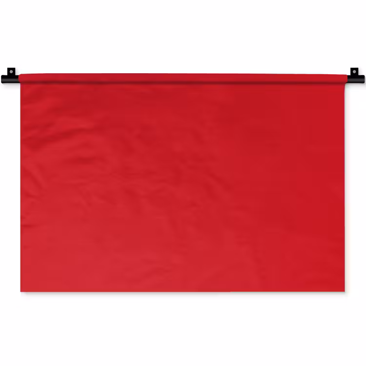 Wandkleed - Crimson - Velvet - Rood — 1