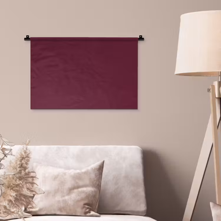 Wandkleed - Deep - Plum - Paars — 2