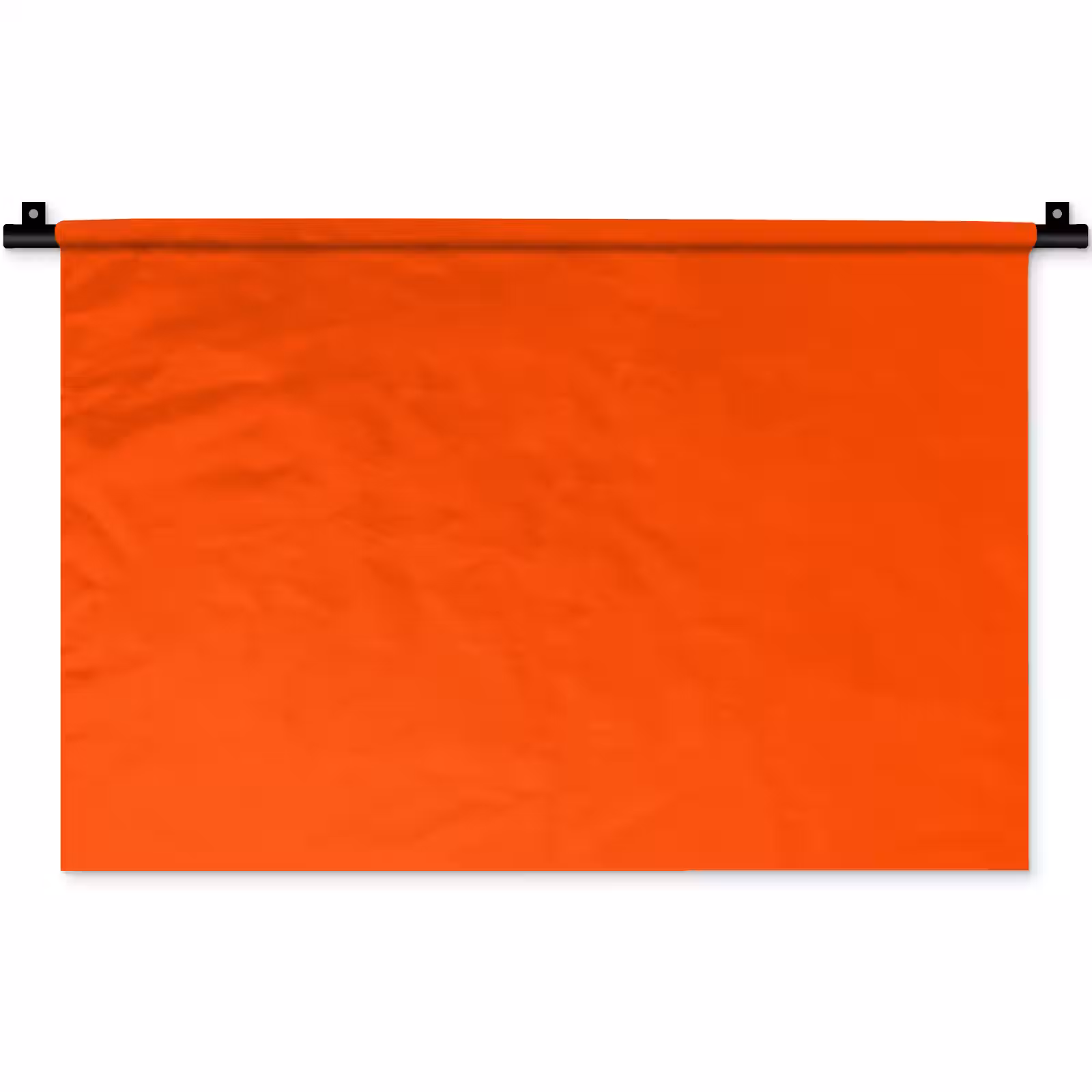 Wandkleed - Fiery - Tangerine - Oranje — 1