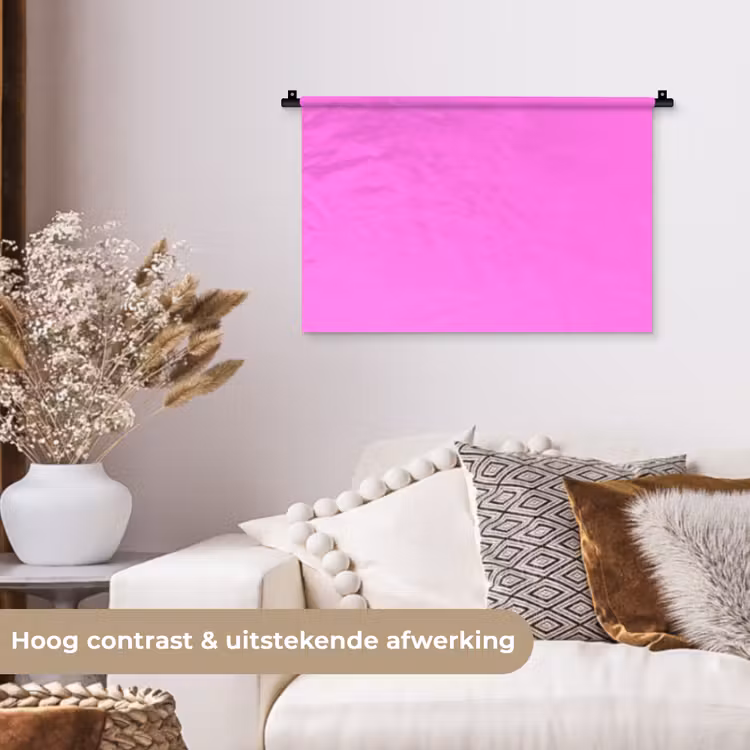 Wandkleed - Bright - Orchid - Roze — 4
