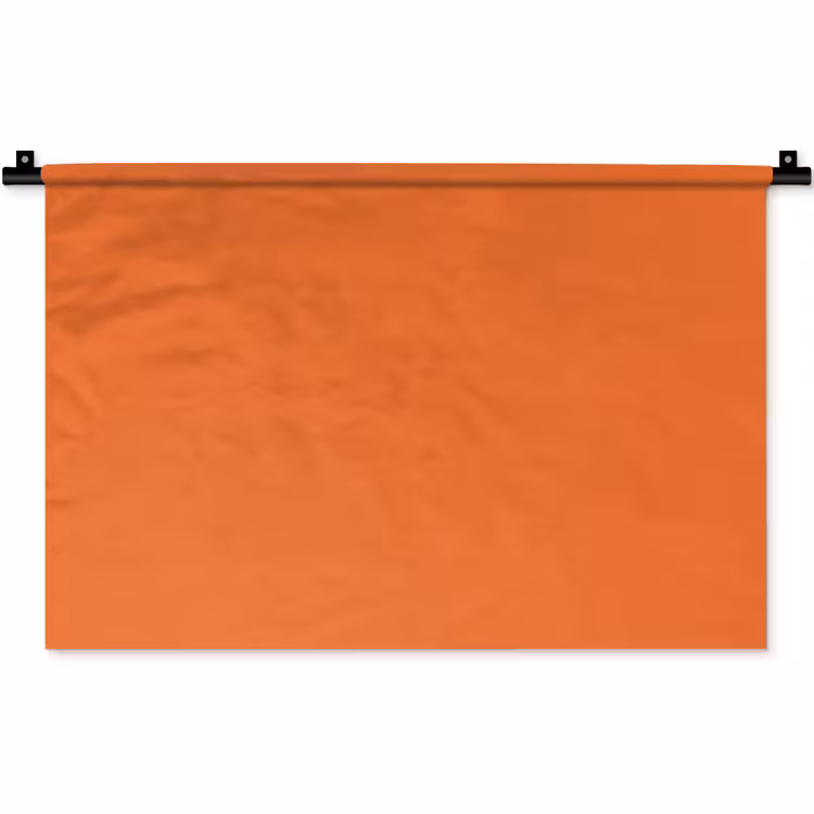 Wandkleed - Burnt - Sienna - Oranje — 1