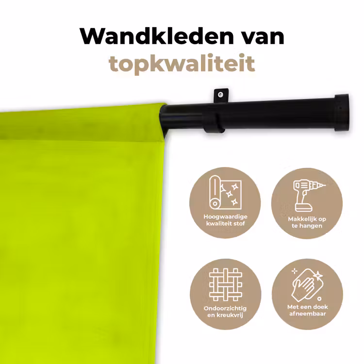 Wandkleed - Electric - Lemon - Geel — 3