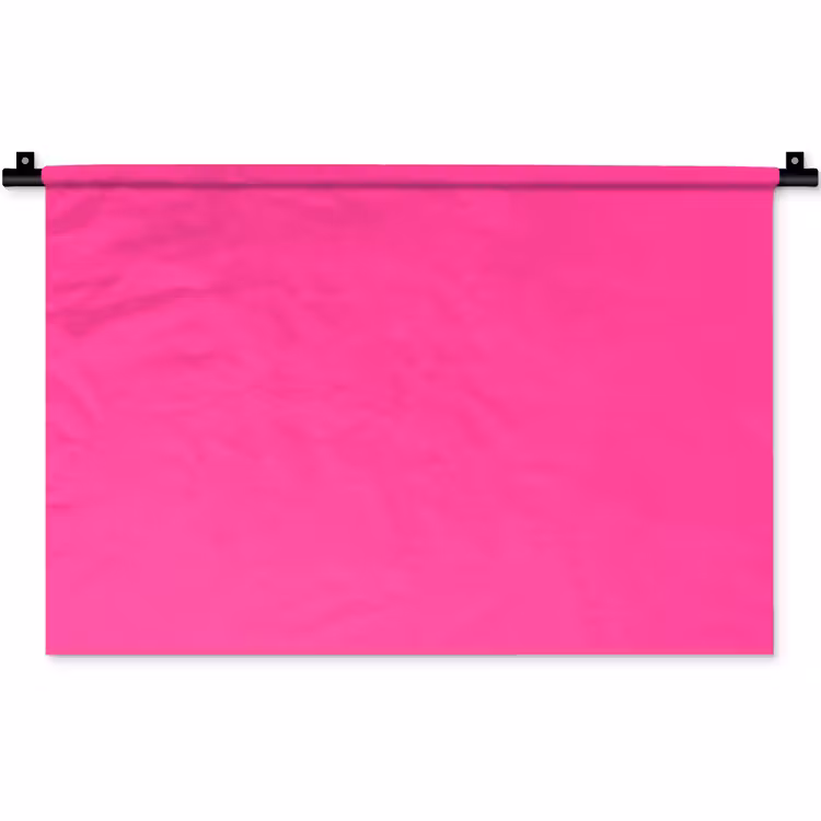 Wandkleed - Electric - Magenta - Roze — 1