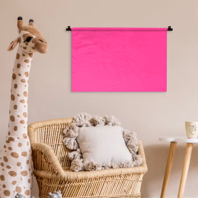 Wandkleed - Electric - Magenta - Roze — 5