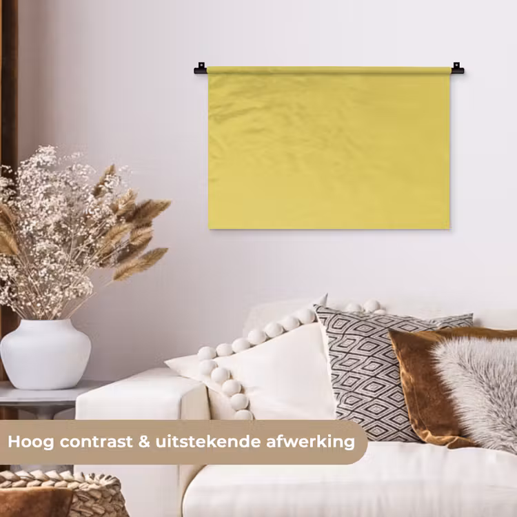 Wandkleed - Golden - Ochre - Geel — 4