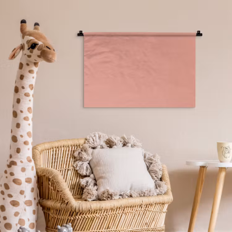 Wandkleed - Muted - Salmon - Koraal — 5