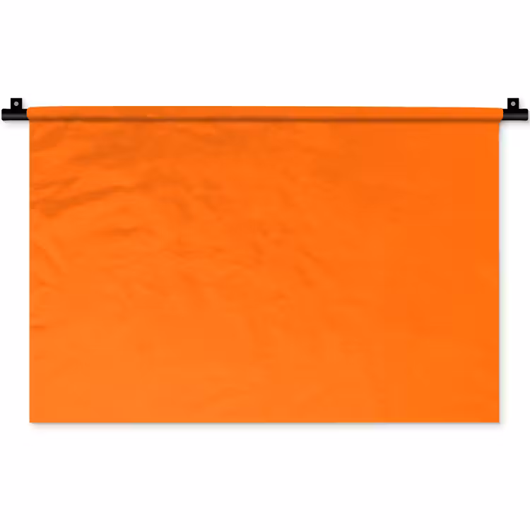 Wandkleed - Spiced - Pumpkin - Oranje — 1