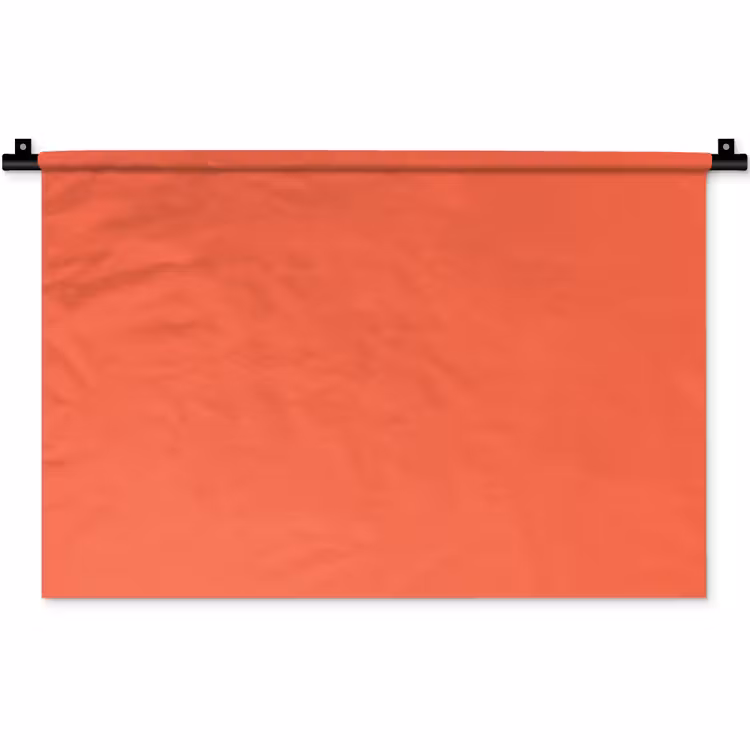 Wandkleed - Sunset - Salmon - Oranje — 1