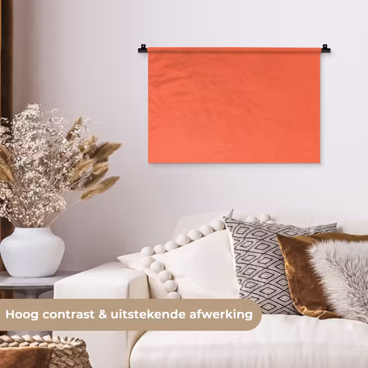 Wandkleed - Sunset - Salmon - Oranje — 4