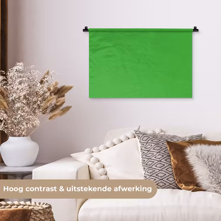 Wandkleed - Kelly - Green - Groen — 4