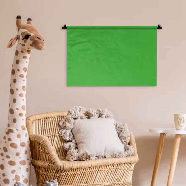Wandkleed - Kelly - Green - Groen — 5