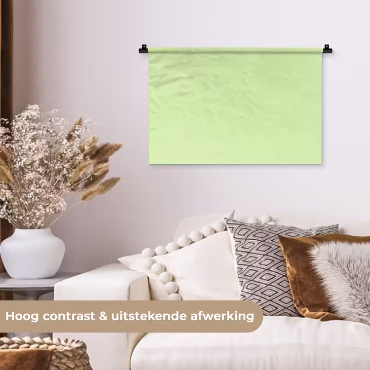 Wandkleed - Light - Lime - Groen — 4