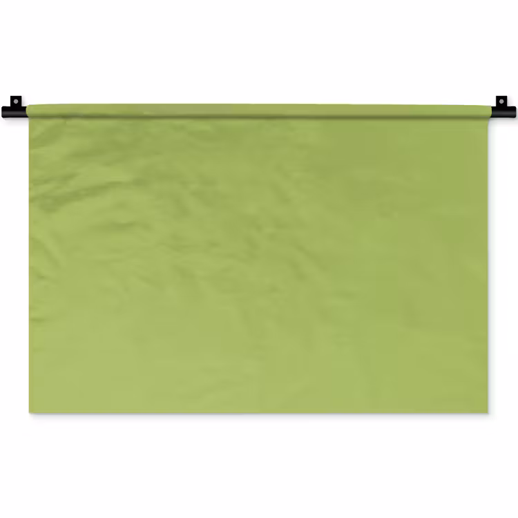 Wandkleed - Lime - Glow - Groen — 1