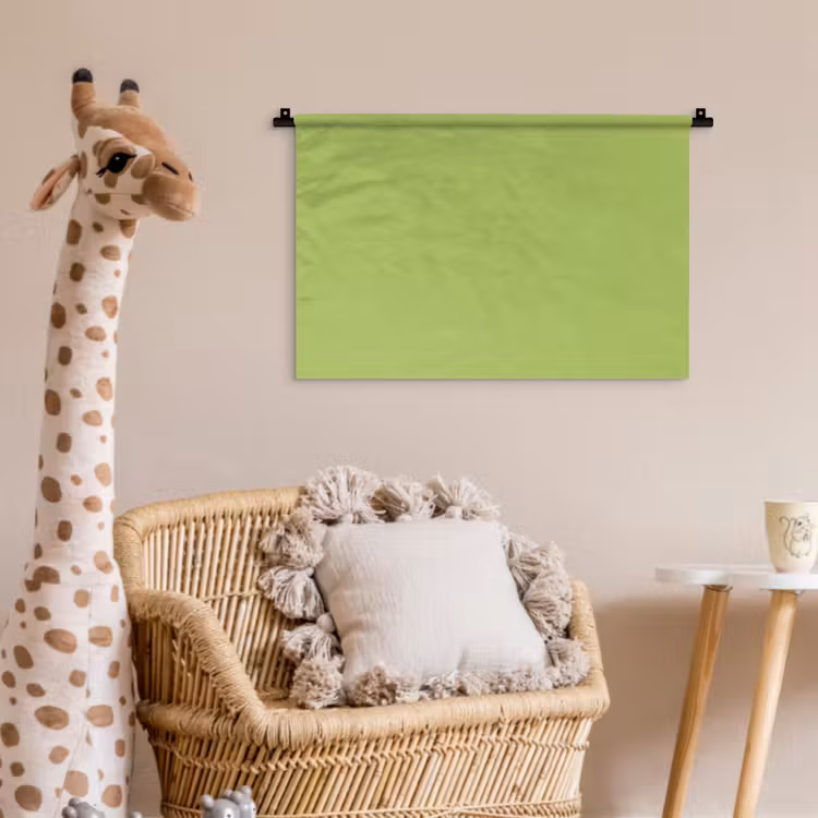 Wandkleed - Lime - Glow - Groen — 5
