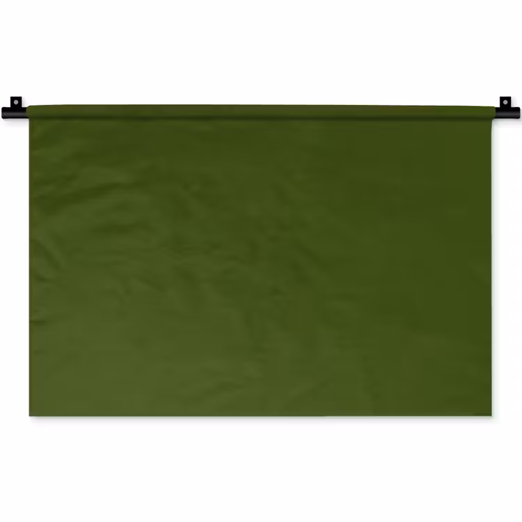 Wandkleed - Olive - Drab - Groen — 1