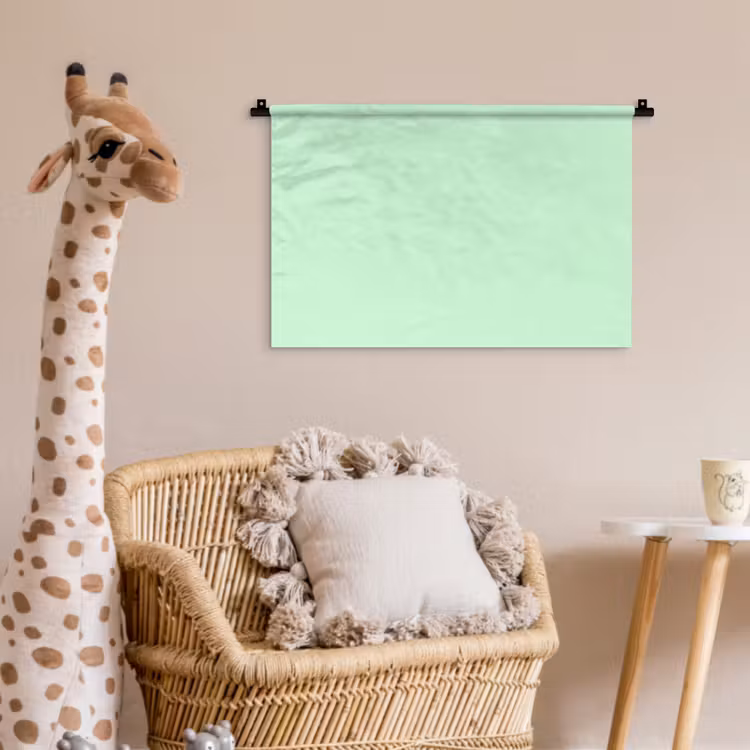 Wandkleed - Pale - Mint - Groen — 5
